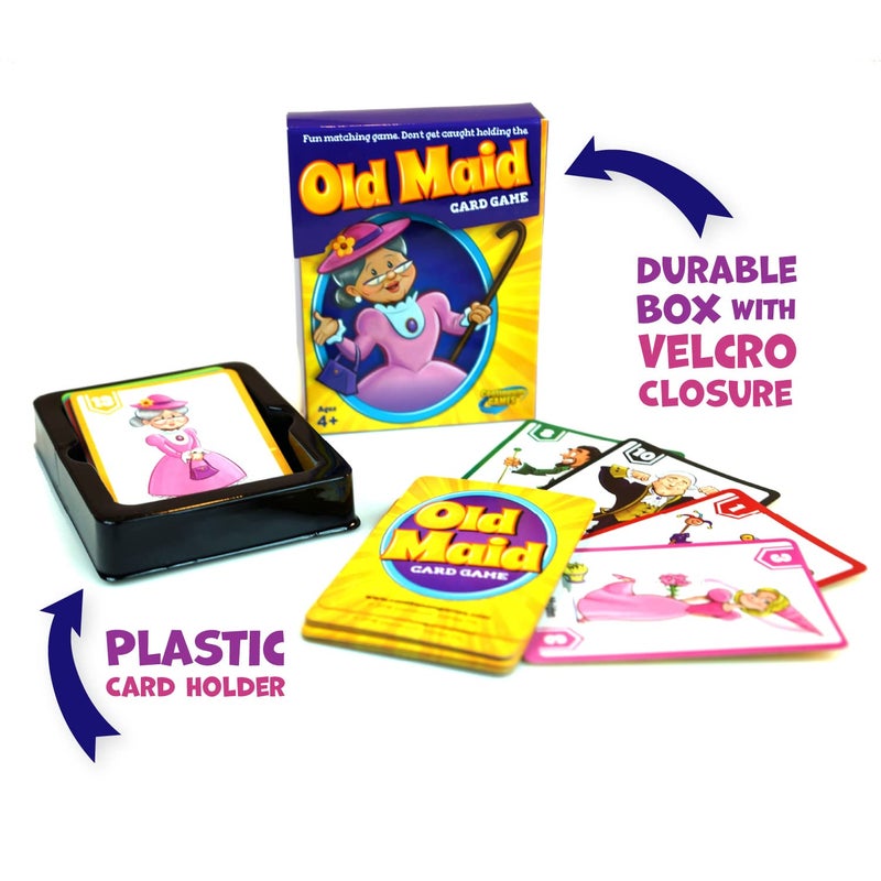 Continuum Games Old Maid Classic Card Game - Children Ages 4 & Up - Image 2